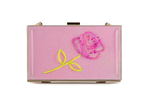 Load image into Gallery viewer, Pink Rose Clutch (Custom)

